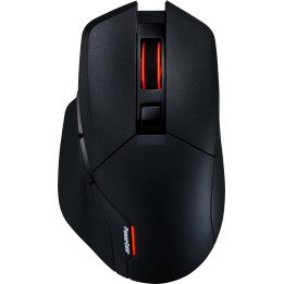 Безжична геймърска мишка PowerColor ALPHYN AM10, Black - 2U1-G000041000