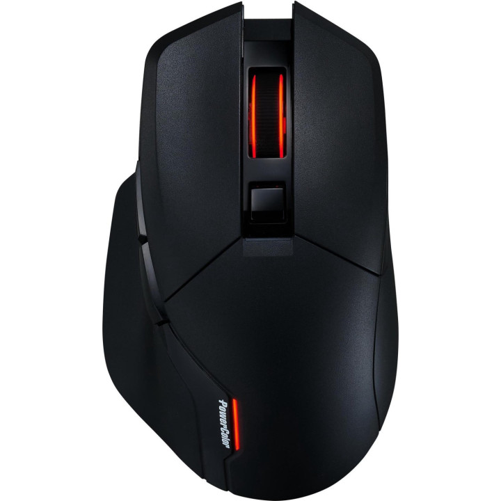 Безжична геймърска мишка PowerColor ALPHYN AM10, Black - 2U1-G000041000