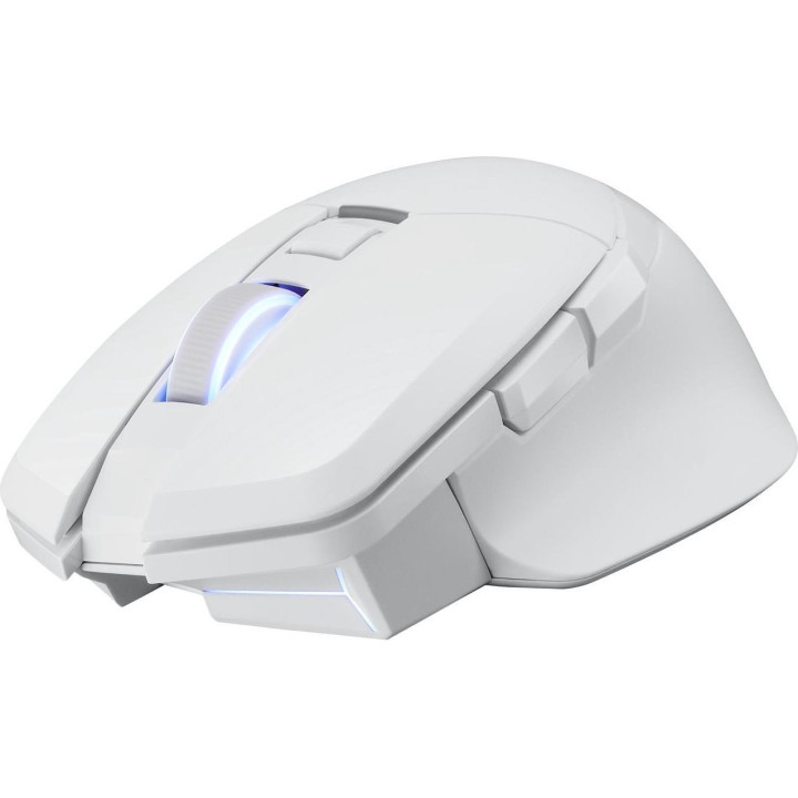 Безжична геймърска мишка PowerColor ALPHYN AM10, White - 2U1-G000041001