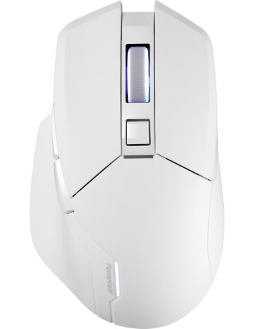 Безжична геймърска мишка PowerColor ALPHYN AM10, White - 2U1-G000041001
