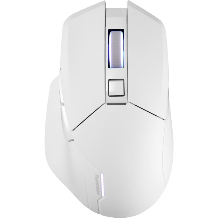 Безжична геймърска мишка PowerColor ALPHYN AM10, White - 2U1-G000041001