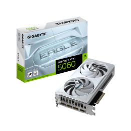 Видео карта Gigabyte GeForce RTX 5060 EAGLE OC ICE 8GB GDDR7 - GV-N5060EAGLEOC ICE-8GD