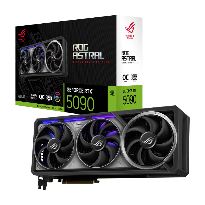 Видео карта Asus ROG Astral GeForce RTX 5090 OC 32GB GDDR7 - 90YV0LW0-M0NA00