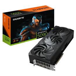 Видео карта Gigabyte GeForce RTX 5090 WINDFORCE OC 32GB GDDR7 - GV-N5090WF3OC-32GD