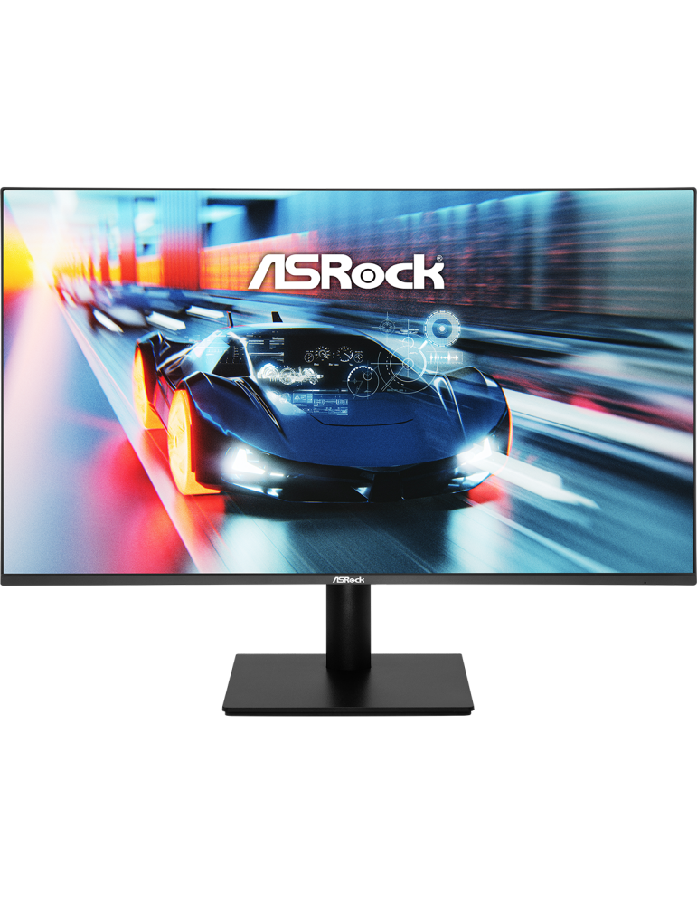 Монитор AsRock CL25FFA 24.5" FHD(1920x1080) IPS, Anti-Glare, 120 Hz, 103 sRGB, 16:9, 1300:1, 300 nits, 178/178, 1ms (MPRT), Flicker-free, Tiltt Adjustment, HDMI 1.4, VGA