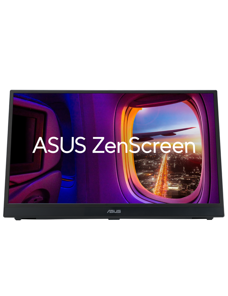 Монитор Asus ZenScreen MB17AHG, 17.3", FHD, IPS, черен - 90LM08PG-B01170