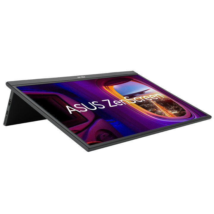 Монитор Asus ZenScreen MB17AHG, 17.3", FHD, IPS, черен - 90LM08PG-B01170