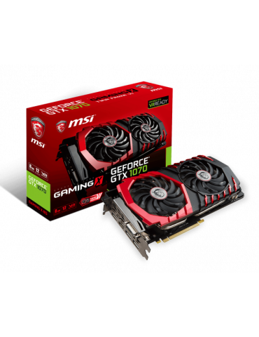 Видео карта MSI Nvidia GeForce GTX 1070 Gaming X 8GB GDDR5