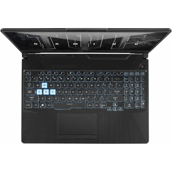 Лаптоп Asus TUF Gaming A15 FA506NC-HN039, AMD Ryzen 5 7535HS, 15.6" FHD 144Hz, 16GB RAM, 1TB SSD, NVIDIA GeForce RTX 3050 4GB GDDR6, Free DOS - 90NR0JF7-M00790