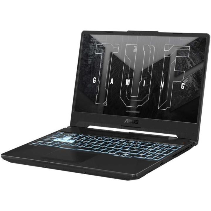 Лаптоп Asus TUF Gaming A15 FA506NC-HN039, AMD Ryzen 5 7535HS, 15.6" FHD 144Hz, 16GB RAM, 1TB SSD, NVIDIA GeForce RTX 3050 4GB GDDR6, Free DOS - 90NR0JF7-M00790