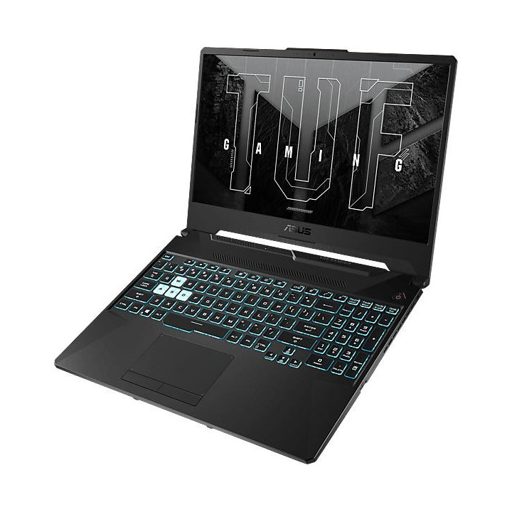 Лаптоп Asus TUF Gaming A15 FA506NC-HN039, AMD Ryzen 5 7535HS, 15.6" FHD 144Hz, 16GB RAM, 1TB SSD, NVIDIA GeForce RTX 3050 4GB GDDR6, Free DOS - 90NR0JF7-M00790