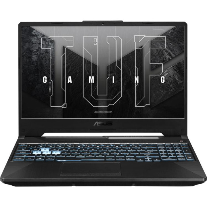 Лаптоп Asus TUF Gaming A15 FA506NC-HN039, AMD Ryzen 5 7535HS, 15.6" FHD 144Hz, 16GB RAM, 1TB SSD, NVIDIA GeForce RTX 3050 4GB GDDR6, Free DOS - 90NR0JF7-M00790