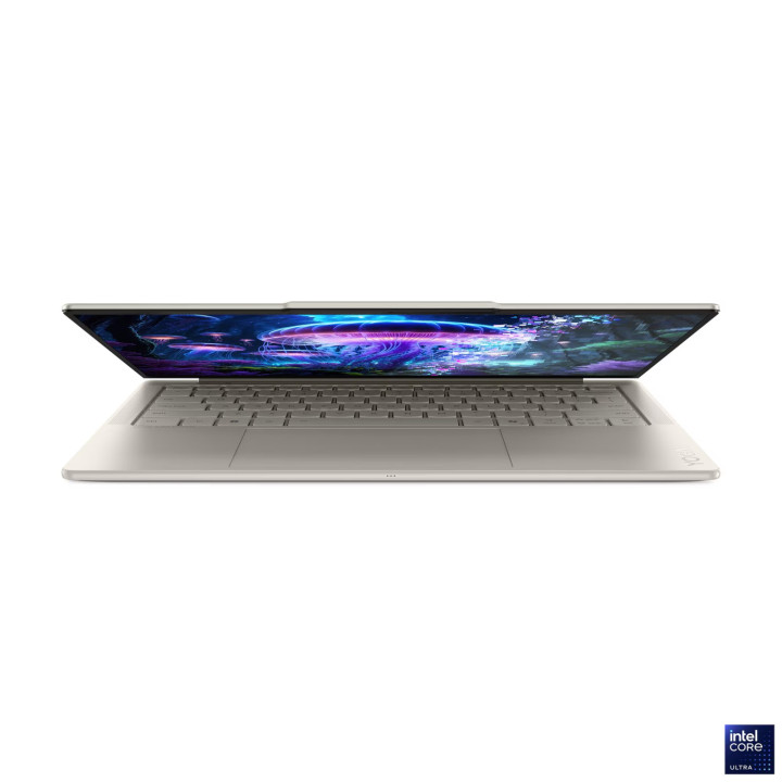 Лаптоп Lenovo Yoga Slim 7, Intel Core Ultra 7 258V, 14" 2.8K WQXGA  OLED 1100nits (peak) / 500nits (typical) Glossy, 100% DCI-P3, 120Hz, 32GB RAM, 512GB SSD, Integrated Intel Arc Graphics 140V, Win 11 Home - 83JX001EBM