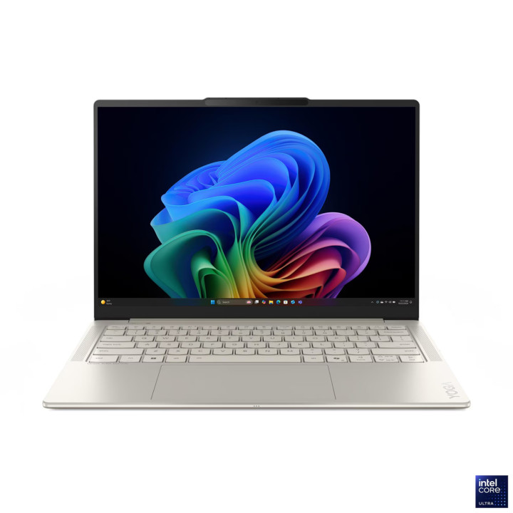 Лаптоп Lenovo Yoga Slim 7, Intel Core Ultra 7 258V, 14" 2.8K WQXGA  OLED 1100nits (peak) / 500nits (typical) Glossy, 100% DCI-P3, 120Hz, 32GB RAM, 512GB SSD, Integrated Intel Arc Graphics 140V, Win 11 Home - 83JX001EBM