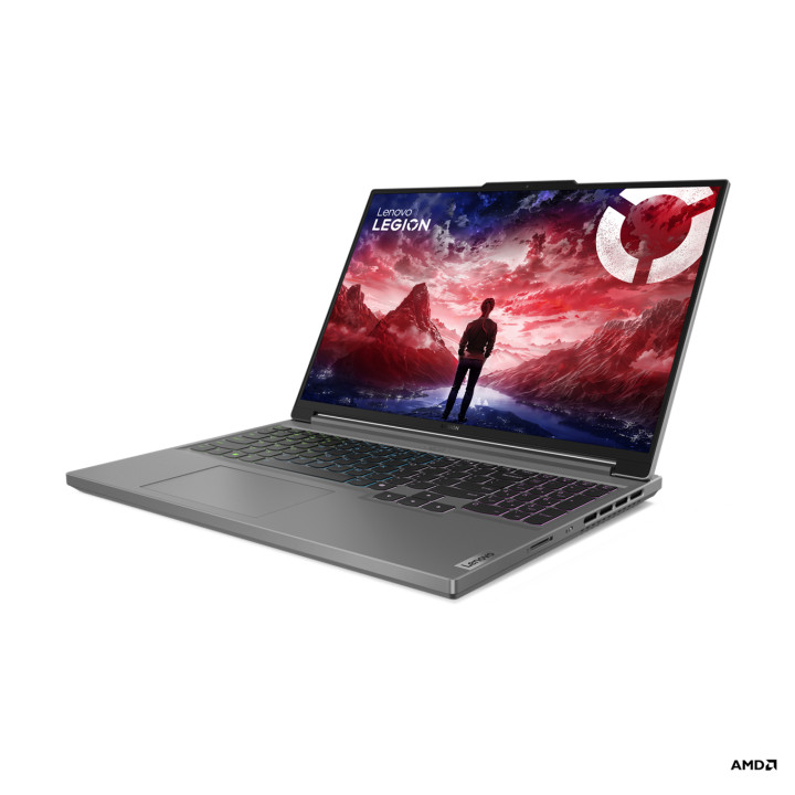 Лаптоп Lenovo Legion5 Slim, AMD Ryzen 7 7735HS, 16" WQXGA IPS AG 165Hz, 16GB RAM, 1TB SSD, NVIDIA GeForce RTX 4070 8GB GDDR6 - 83EX0001BM