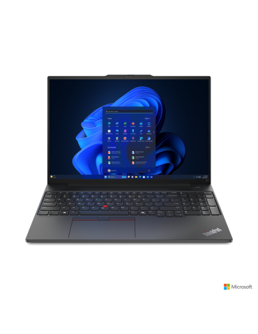 Лаптоп Lenovo ThinkPad E14 G6, Intel Core Ultra 7 155U, 14" WUXGA IPS 300nits Anti-glare, 45% NTSC, 16GB RAM, 512GB SSD, Integrated Intel Graphics - 21M70044RI