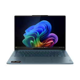 Лаптоп Lenovo Yoga PRO 7 14, AMD Ryzen AI 9 365, 14.5" 3K OLED 1000nits (peak) / 500nits (typical) Glossy, 100% DCI-P3, 90Hz, 32GB RAM, 1TB SSD, Integrated AMD Radeon 880M Graphics, Win 11 Home - 83LX000EBM