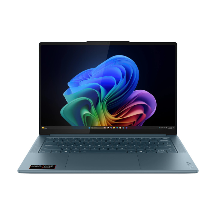 Лаптоп Lenovo Yoga PRO 7 14, AMD Ryzen AI 9 365, 14.5" 3K OLED 1000nits (peak) / 500nits (typical) Glossy, 100% DCI-P3, 90Hz, 32GB RAM, 1TB SSD, Integrated AMD Radeon 880M Graphics, Win 11 Home - 83LX000EBM