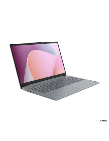 Лаптоп Lenovo IdeaPad 3 Slim 15, AMD Ryzen 5 7430U, 15.6" FHD AG, 16GB RAM, 512GB SSD, Integrated AMD Radeon Graphics - 82XM00HNBM