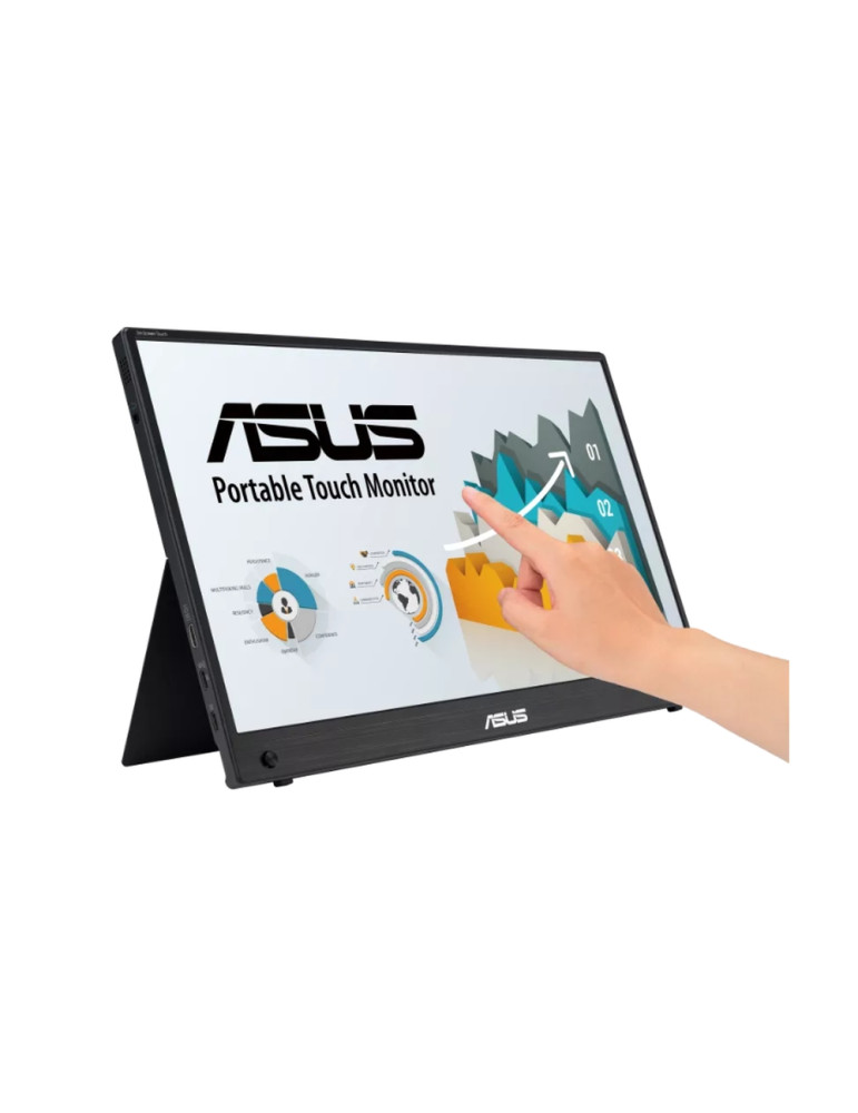 Портативен тъч монитор Asus ZenScreen Touch MB16AMTR, 16" IPS FHD (1920x1080) - 90LM04S0-B02170