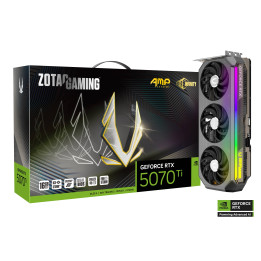 Видео карта ZOTAC GAMING RTX 5070 TI AMP Extreme INFINITY 16GB GDDR7, 256bit - ZT-B50710B-10P