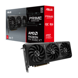 Видео карта Asus PRIME Radeon RX 9060 XT OC 8GB GDDR6, 128bit - PRIME-RX9060XT-O8G