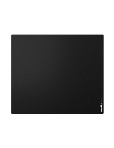 Професионален стъклен геймърски пад за мишка Superglide Superglide Pad v2 XL Black - 490 x 420 mm - SGPXLB2