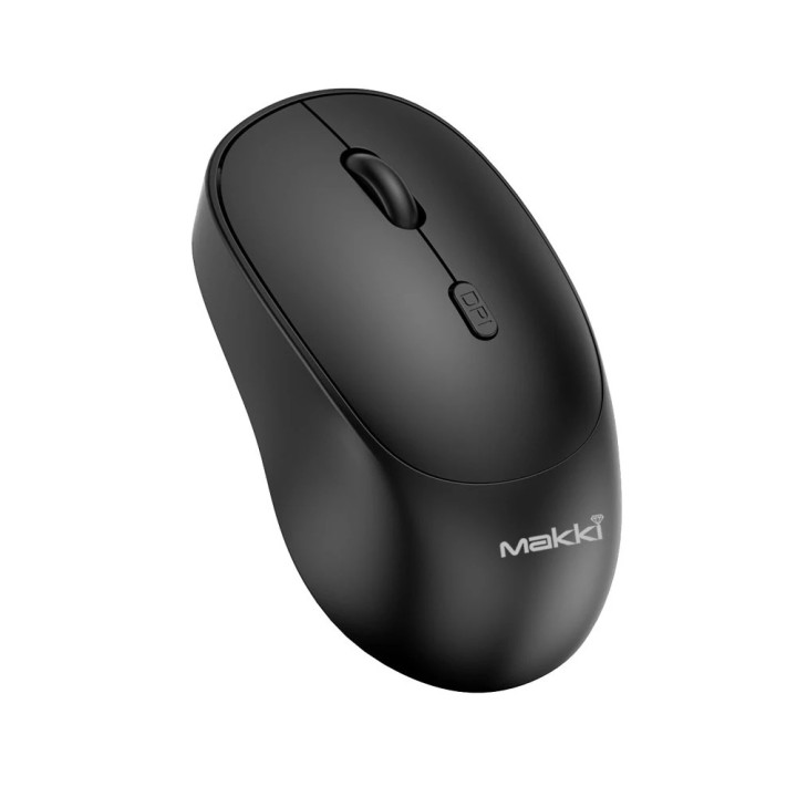 Bluetooth презареждаема тиха мишка Makki  MSX-2401, USB-C, Silent, 1600dpi, 2.4G, Bluetooth, Rechargeable - MAKKI-MSX-2401