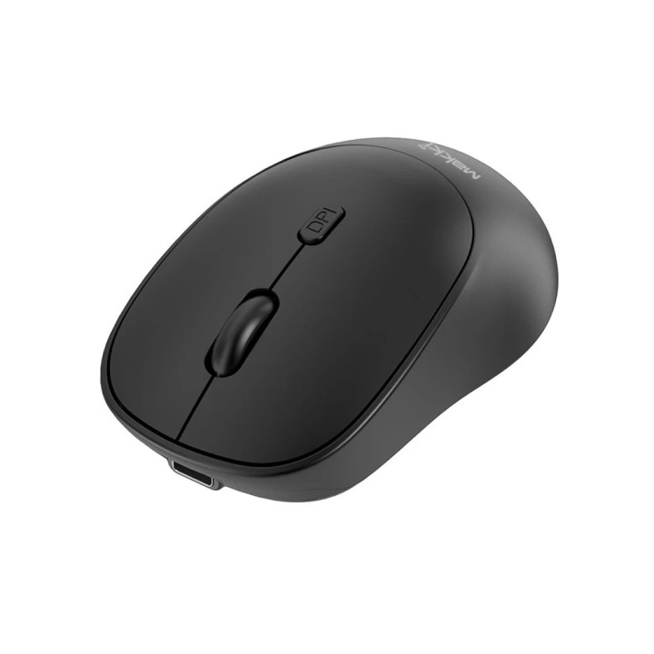Bluetooth презареждаема тиха мишка Makki  MSX-2401, USB-C, Silent, 1600dpi, 2.4G, Bluetooth, Rechargeable - MAKKI-MSX-2401