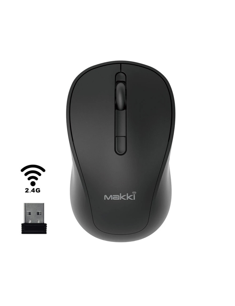 Безжична безшумна мишка Makki MSX-2408, Silent, 1600dpi, 2.4G -MAKKI-MSX-2408