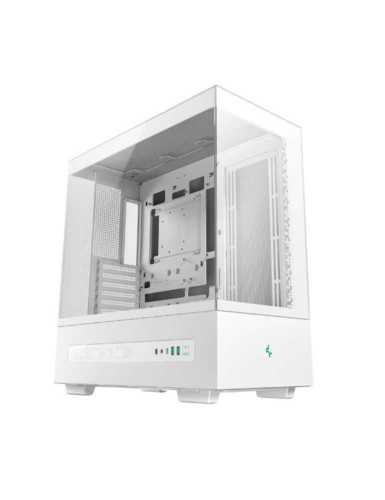 Кутия за компютър DeepCool CH690 DIGITAL White, ATX - R-CH690-WHNNA0D-G-1
