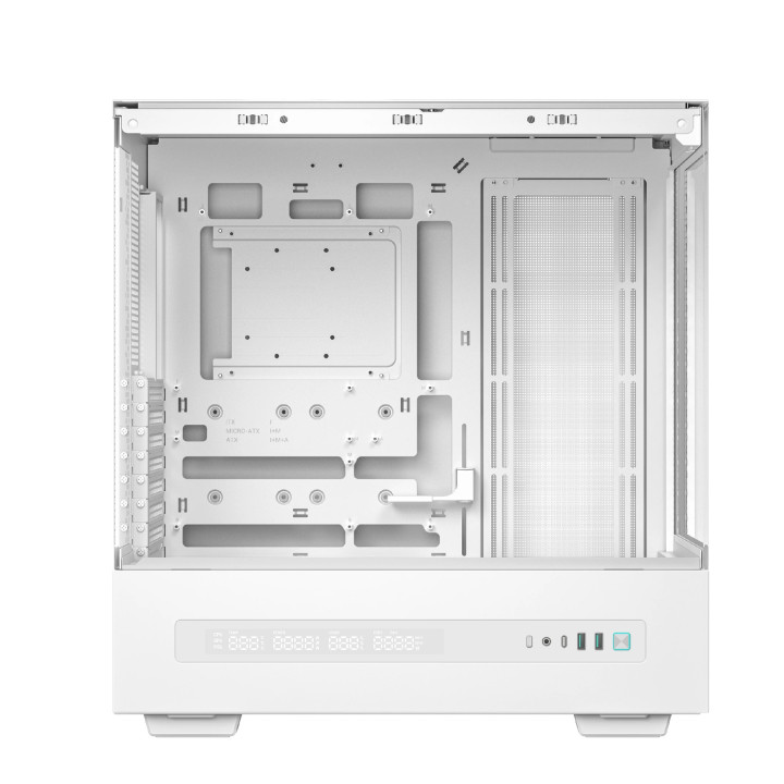 Кутия за компютър DeepCool CH690 DIGITAL White, ATX - R-CH690-WHNNA0D-G-1