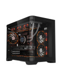 Кутия за компютър 1stPlayer UV6 Black, mATX - UV6-BK