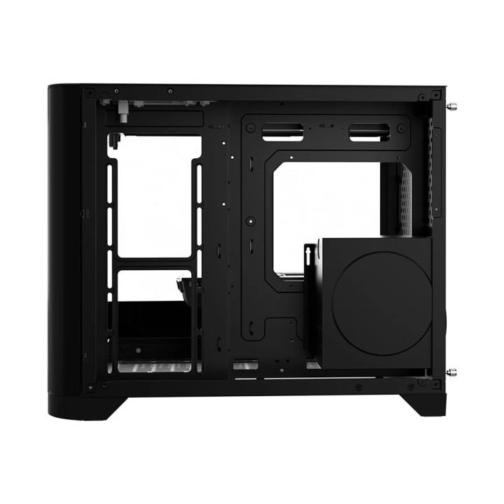 Кутия за компютър 1stPlayer UV6 Black, mATX - UV6-BK