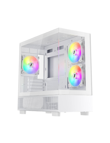 Кутия за компютър 1stPlayer MIKU Mi5 White, mATX - Mi5-WH