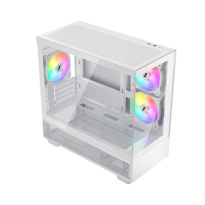 Mi5 Computer Кутия за компютър 1stPlayer MIKU Mi5 White, mATX - Mi5-WH