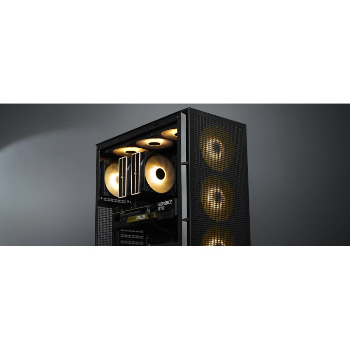 Охладител за процесор DeepCool AG620 BK, Addressable RGB V2, Dual-Tower, LGA1851/AM5 - R-AG620-BKAMMN-GJD