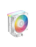 Охладител за процесор DeepCool AG400 White, Addressable RGB V2, LGA1851/AM5 - R-AG400-WHAMMN-GJD