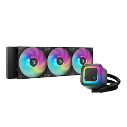 Водно охлаждане  за процесор DeepCool LE360 V2, Addressable RGB, LGA1851/AM5 - R-LE360-BKAMMC-G-2