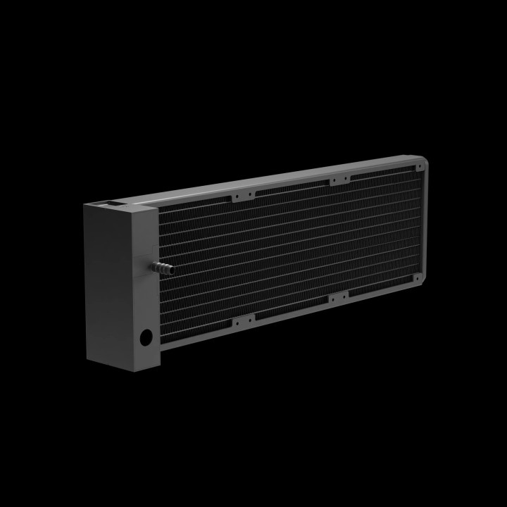 Водно охлаждане  за процесор Gamdias Chione E4-360, LCD Screen, A-RGB - CHIONE-E4-360