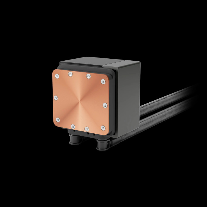 Водно охлаждане  за процесор Gamdias Chione E4-360, LCD Screen, A-RGB - CHIONE-E4-360