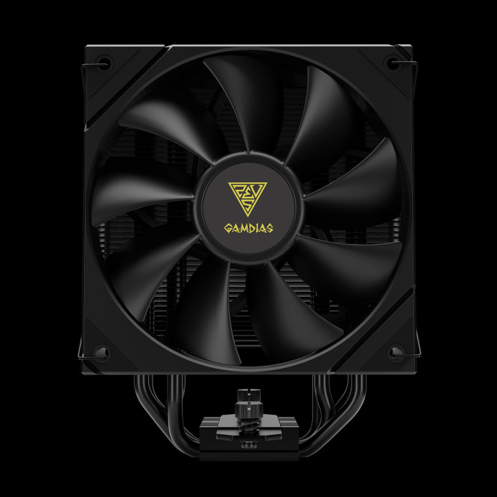 Охладител за процесор Gamdias BOREAS E2-410 Black, LGA1851/AM5 - BOREAS-E2-410