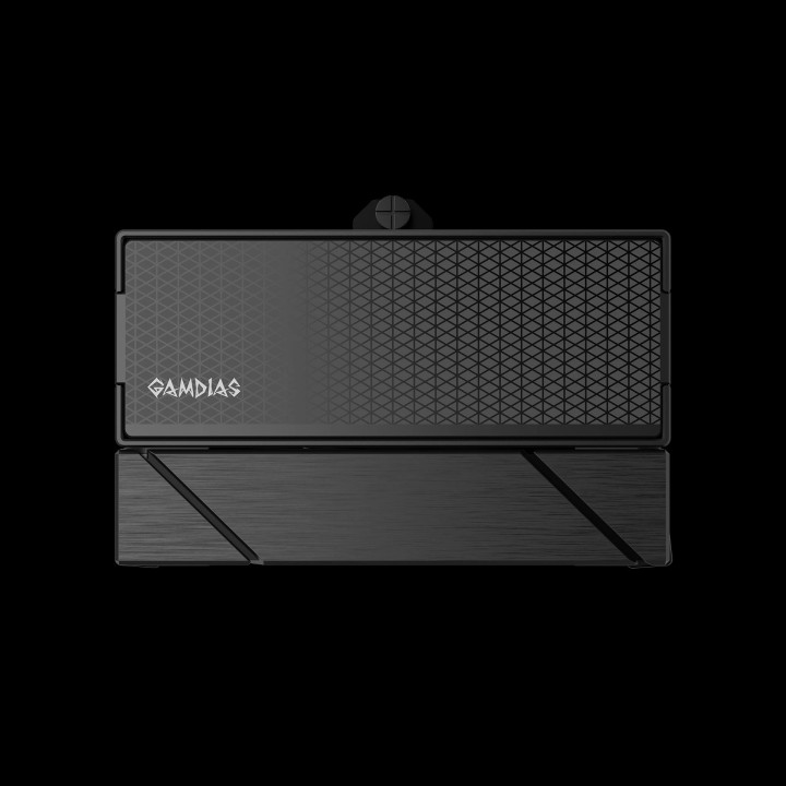 Охладител за процесор Gamdias BOREAS E2-410 Black, LGA1851/AM5 - BOREAS-E2-410