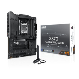 Дънна платка Asus X870 MAX GAMING WiFi7, AM5, DDR5 - 90MB1LY0-M0EAY0