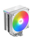 Охладител за процесор XIGMATEK AK4 Digital Arctic, WHITE, ARGB & Digital LED Panel Top Cover, ARGB PWM Fan, Intel Backplate, Mini ARGB LED Controller - AK4_DIGITAL_ARCTIC