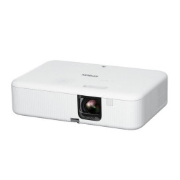 Проектор Epson CO-FH02, Full HD 1080p (1920 x 1080, 16:9), 3000 ANSI lumens, 16 000:1, USB 2.0, HDMI, Android TV, Lamp warr: 24 months, White с ПОДАРЪК Универсална стойка за проектор Sunne - V11HA85040_PRO02