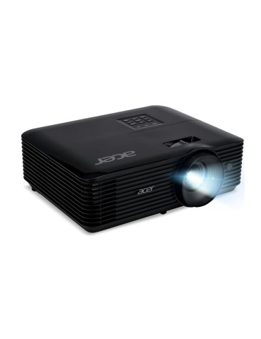 Проектор Acer X1128H, DLP, SVGA (800x600), 4800Lm, 20 000:1, 3D ready, 40 degree Auto keystone, ACpower on, HDMI, VGA, RCA, USB(Type A, 5V/1.5A), Audio in, 1x3W, Black ПОДАРЪК Геймърска мишка Acer Nitro- MR.JTG11.001_GP.MCE11.01R
