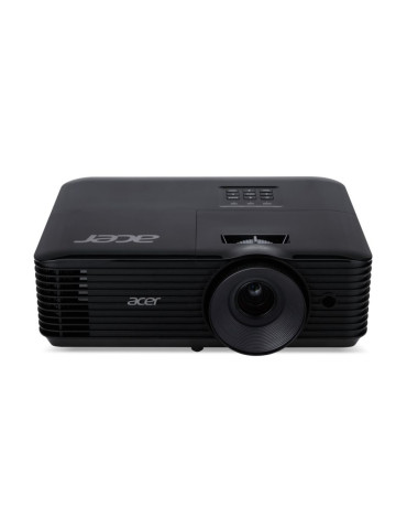 Проектор Acer X1126AH, DLP, SVGA (800x600), 20000:1, 4000 ANSI Lumens, 3D, HDMI, VGA in/out, RCA, RS232, Speaker 1x3W, Audio in/out, USB x 1, DC 5V out, BluelightShield, 2.8Kg ПОДАРЪК Безжична мишка Acer slim - MR.JR711.001_GP.MCE11.012