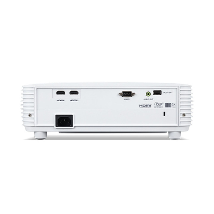Проектор Acer H6815BD, DLP, 4K UHD (3840 x 2160), 4000 ANSI Lm, 10 000:1, HDR Comp., Blu-Ray 3D support, Auto Keystone, AC power on, Low input lag, 2xHDMI, RS232, USB(Type A, 5V/1, 5A), 1x3W, White   ПОДАРЪК Екран 82.5" Acer - MR.JTA11.001_MC.JBG11.00E