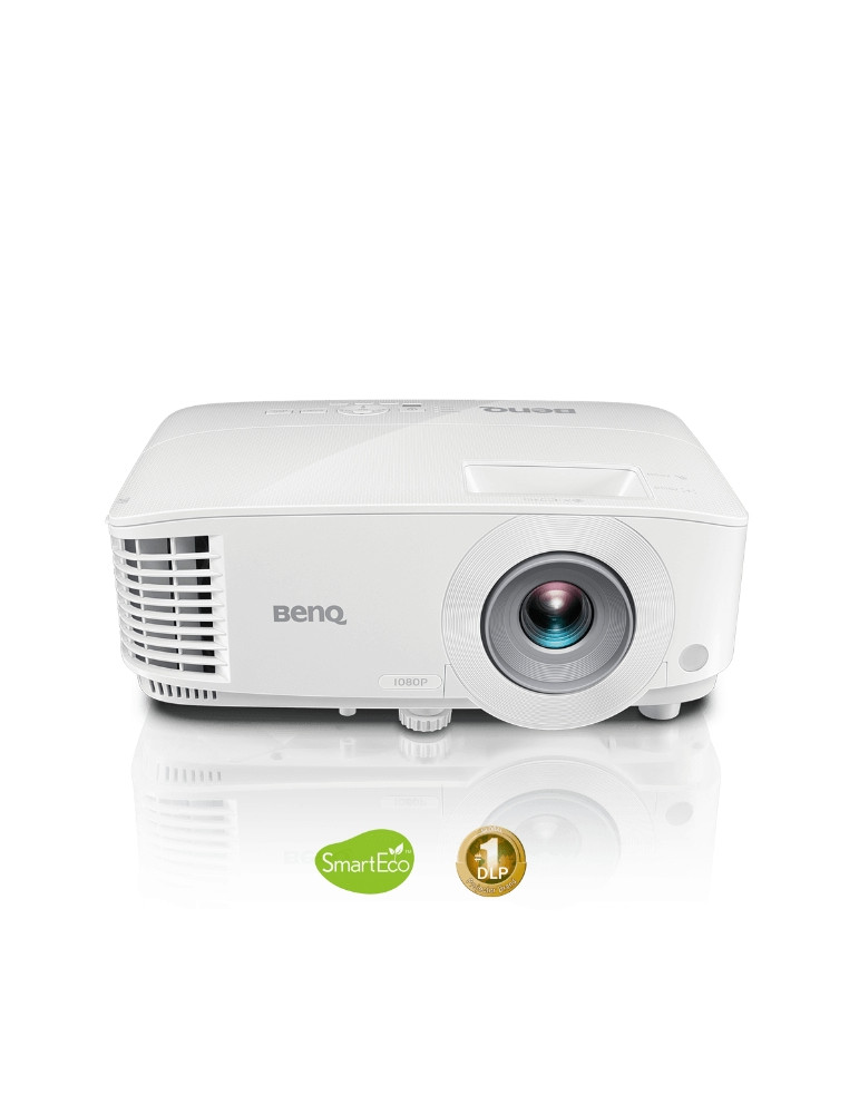 Проектор BenQ MH733, DLP, 1080p, 16 000:1, 4000 ANSI Lumens, VGA, 2xHDMI, USB Reader for PC-Less Presentations, JPEG, PDF, Word, Excel, PowerPoint, LAN control (RJ45), 2D Keystone, Corner fit, Speaker, 3D Ready, 36M - 9H.JGT77.1HE